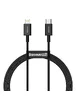 Дата кабель Baseus Superior Series Fast Charging Type-C to Lightning PD 20W (1m) (CATLYS-A) Черный