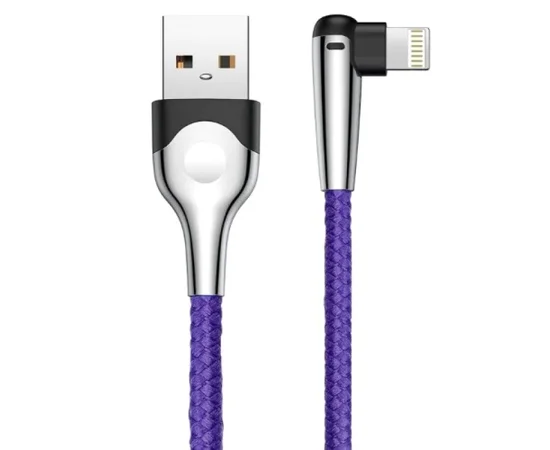 Дата кабель Baseus Sharp-Bird Mobile Game Lightning Cable 2.4A (1m) Фиолетовый