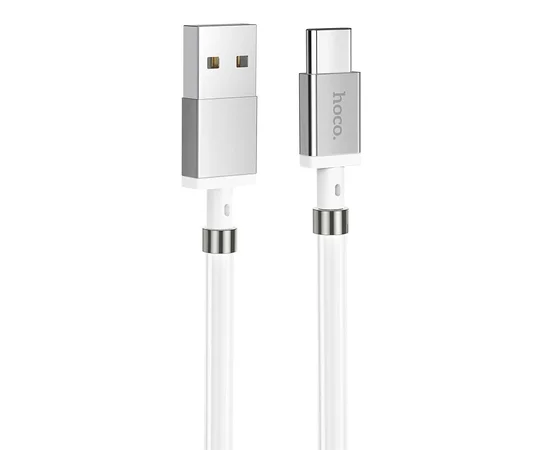 Дата кабель Hoco U91 "Magic magnetic" Type-C (1М) Белый