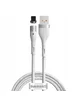 Дата кабель Baseus Zinc Magnetic Lightning 2.4A (1m) (CALXC-K) Белый