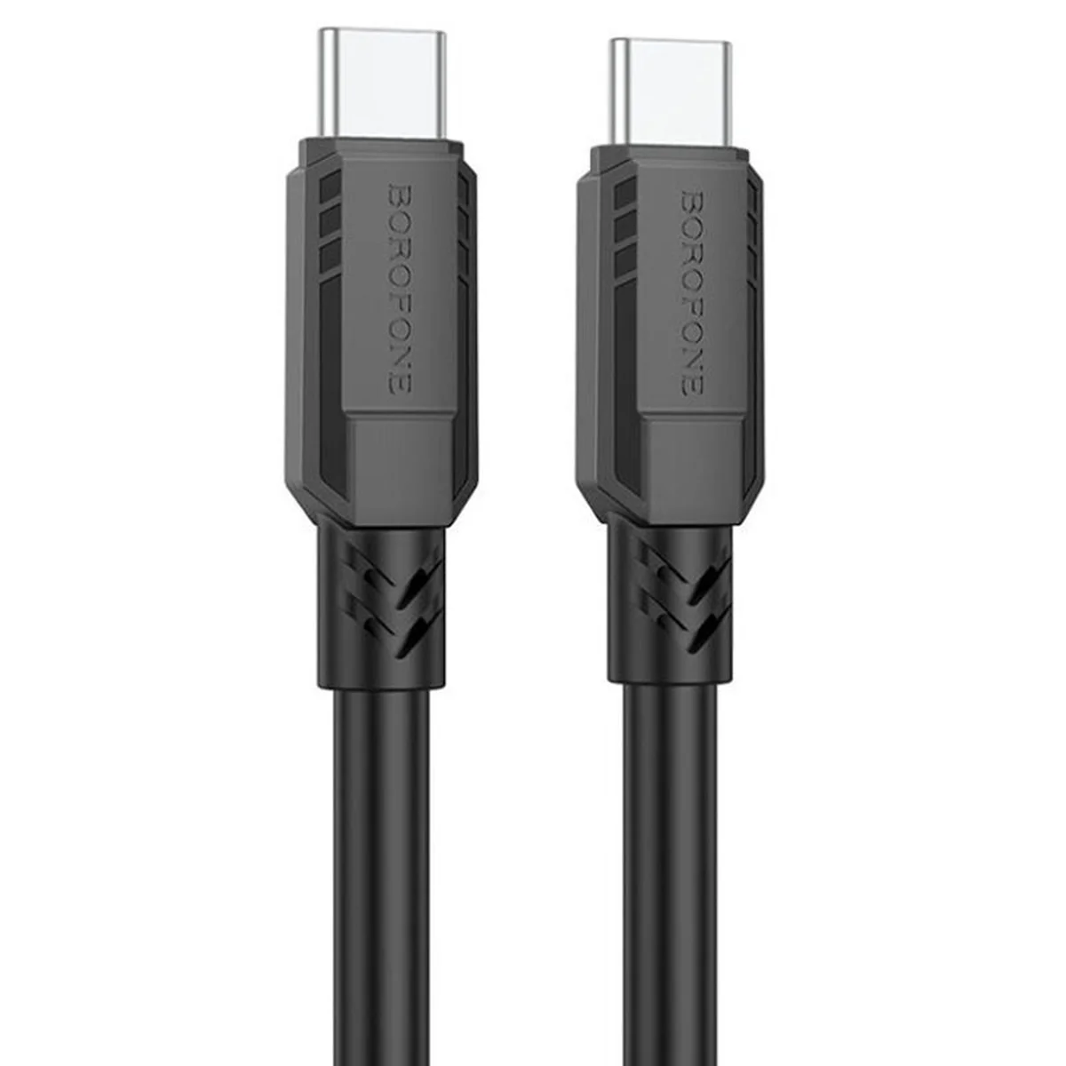 Дата кабель Borofone BX81 Type-C to Type-C 60W (1m) Черный