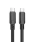 Дата кабель Borofone BX81 Type-C to Type-C 60W (1m) Чорний