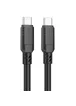 Дата кабель Borofone BX81 Type-C to Type-C 60W (1m) Чорний