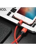 Дата кабель Hoco X14 Times Speed Lightning Cable (1m) Красный