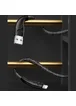 Дата кабель Usams US-SJ391 U41 Lightning Braided Data and Charging Cable 1m Черный