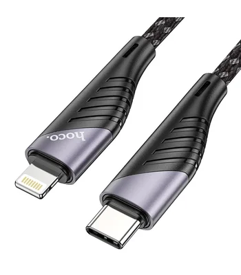 Дата кабель Hoco U95 Freeway 4in1 USB/Type-C to Type-C/Lightning 60W (1.2m) Black