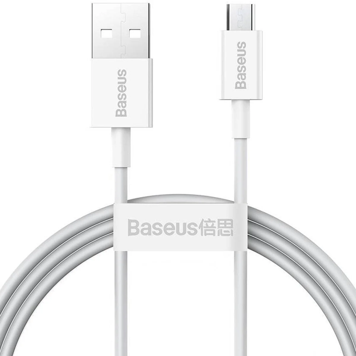 Дата кабель Baseus Superior Series Fast Charging MicroUSB Cable 2A (1m) (CAMYS) Белый
