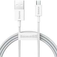 Дата кабель Baseus Superior Series Fast Charging MicroUSB Cable 2A (1m) (CAMYS) Белый