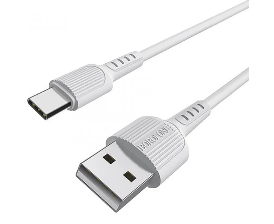 Дата кабель Borofone BX16 USB to Type-C (1m) Белый