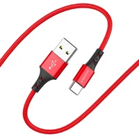 Дата кабель Borofone BX20 Enjoy USB to Type-C (1m) Красный