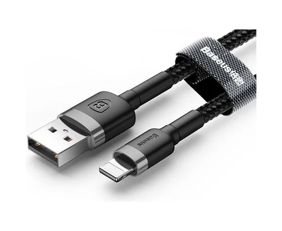 Дата кабель Baseus Cafule Type-C to Type-C Cable PD 2.0 60W (1m) Черный / Серый