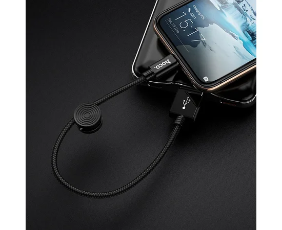 Дата кабель Hoco X35 Premium USB to Type-C (0,25m) Черный