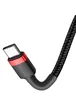 Дата кабель Baseus Cafule Type-C Cable 2A (2m) Black / Red