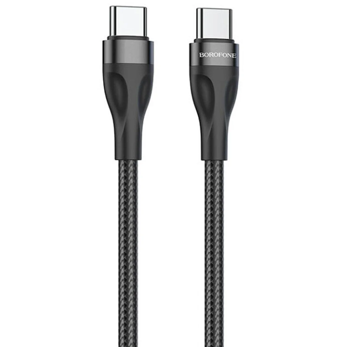 Дата кабель Borofone BX61 Source 60W Type-C to Type-C (1m) Black