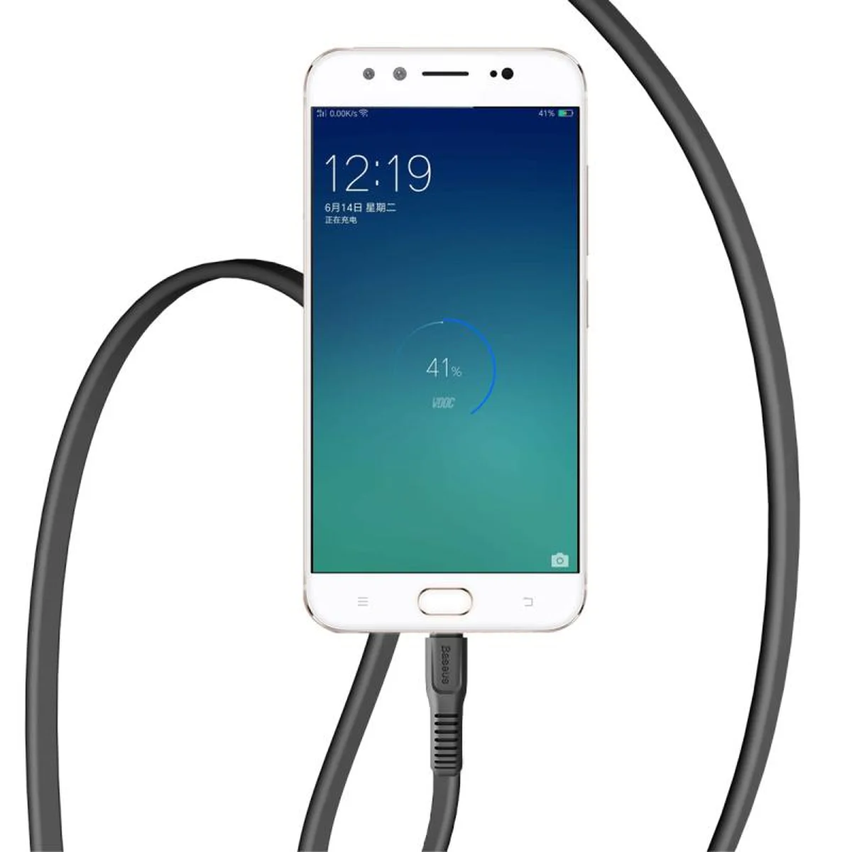 Дата кабель Baseus Tough USB to MicroUSB 2A (1m) Черный