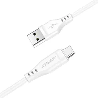 Дата кабелю Acefast C3-04 USB-A to USB-C TPE (1m) White