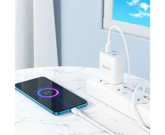 Дата кабель Hoco X83 Victory USB to MicroUSB (1m) White