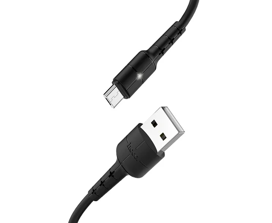 Дата кабель Hoco X30 Star Micro USB Cable 2A (1.2m) Черный