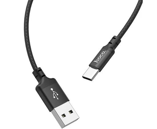 Дата кабель Hoco X14 Times Speed USB to Type-C (2m) Черный