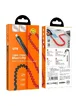 Дата кабель Hoco U78 "Cotton treasure elastic" lightning (1.2М) Черный