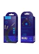 Аудио кабель Aux Hoco UPA10 Lotus Double RCA Audio 3.5 mm (1,5м) Серый