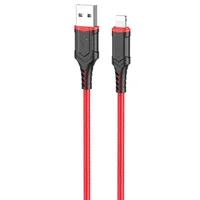 Дата кабель Borofone BX67 USB to Lightning (1m) Красный