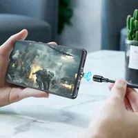 Дата кабель Hoco X52 "Sereno magnetic" USB to Type-C (1m) Черный