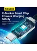 Дата кабель Baseus Unbreakable Series Fast Charging Type-C to Type-C 100W 1m (P10355800111-0) Black