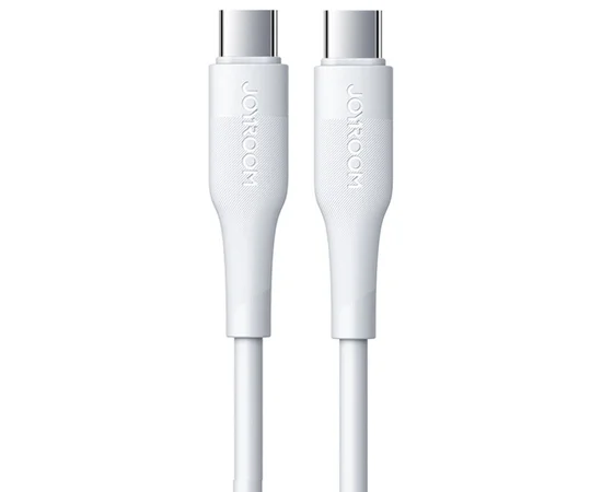 Дата кабель Joyroom S-1230M3 Type-C to Type-C 60W (1.2m) Белый