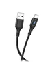Дата кабель Hoco U79 "Admirable Smart Power" Type-C (1.2М) Черный