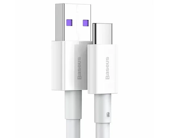 Дата кабель Baseus Superior Series Fast Charging USB to Type-C PD 66W (2m) (CATYS-A) Белый