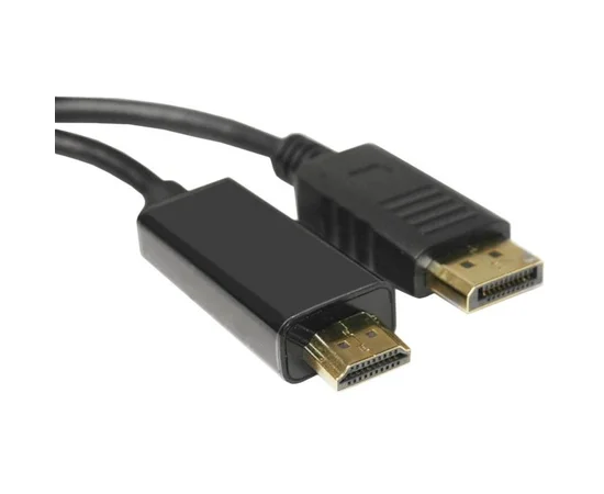 Кабель DisplayPort-HDMI 3m Черный