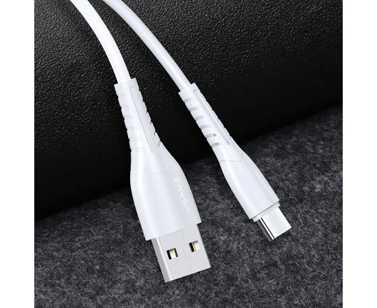 Дата кабель Usams US-SJ366 U35 USB to Type-C (1m) White