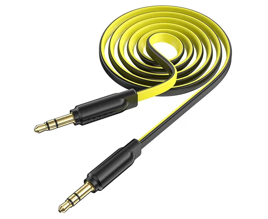 Аудио кабель Aux Hoco UPA16 (1m) Желтый