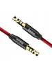 Аудио кабель Aux Baseus Yiven M30 (1m) Черный / Красный