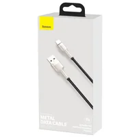 Дата кабель Baseus Cafule Series Metal USB to Type-C 40W (2m) Чорний