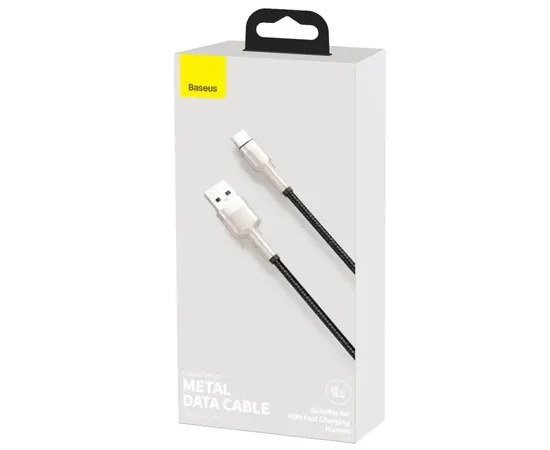 Дата кабель Baseus Cafule Series Metal USB to Type-C 40W (2m) Черный