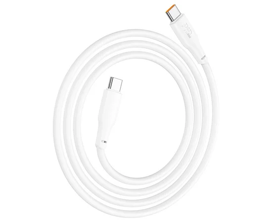 Дата кабель Hoco X93 Force Type-C to Type-C 100W (1m) White
