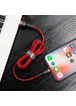 Дата кабель Baseus Cafule Lightning Cable 2A (3m) Красный