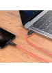 Дата кабель Hoco X21 Plus Silicone Lightning Cable (2m) Black / Red