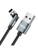 Дата кабель Hoco U94 "Universal magnetic" Lightning (1.2 m) Черный