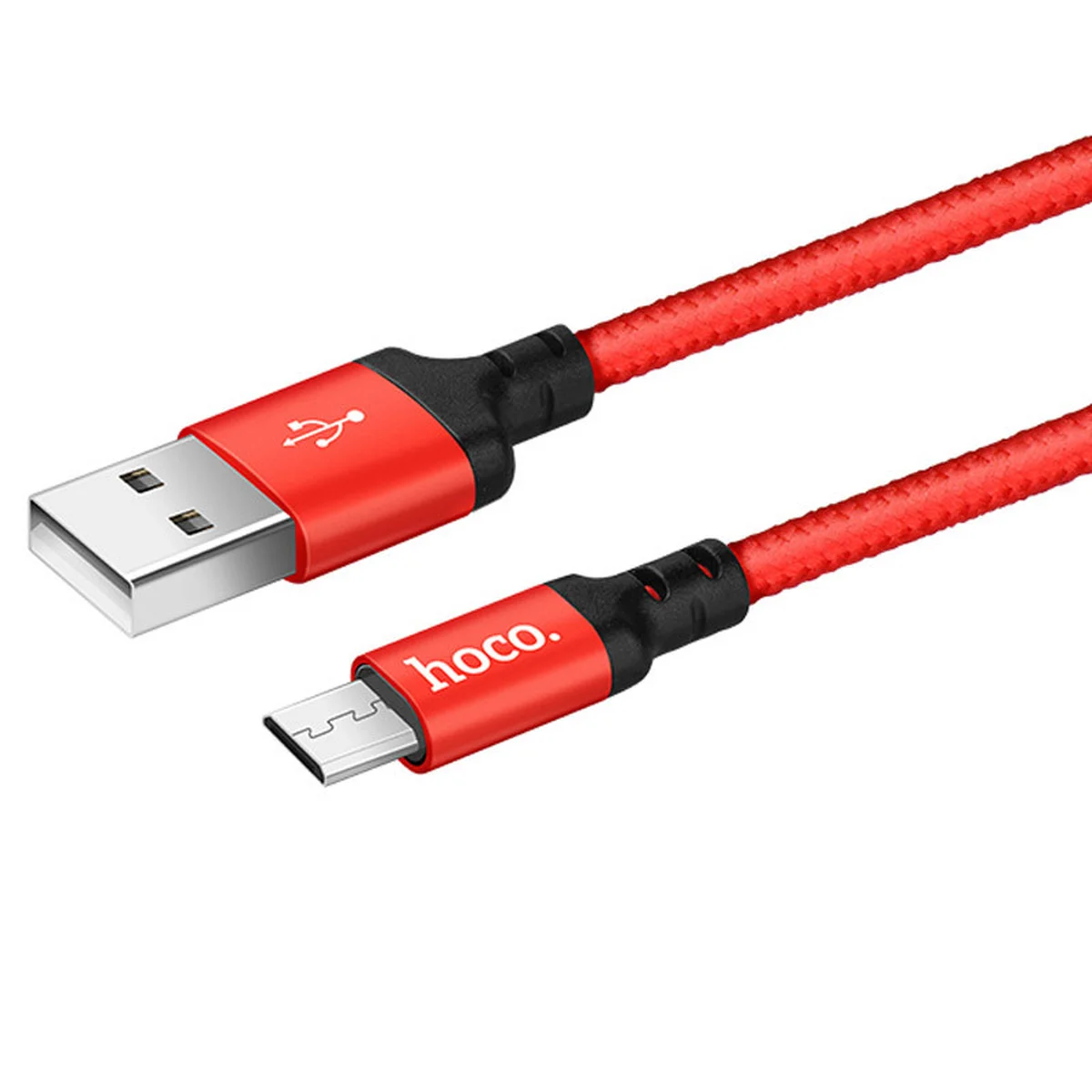 Дата кабель Hoco X14 Times Speed Micro USB Cable (1m) Красный
