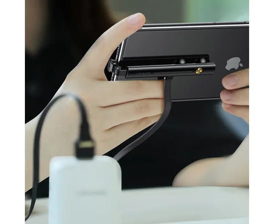 Дата кабель Usams US-SJ379 U39 Gaming USB to Lightning (1.2m) Черный