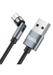 Дата кабель Hoco U94 "Universal magnetic" MicroUSB (1.2 m) Черный