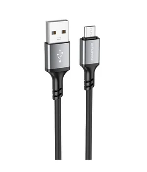 Дата кабель Borofone BX83 Famous USB to Micro-USB Black
