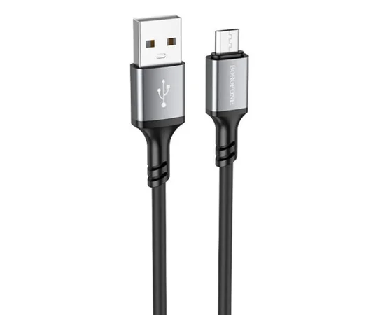 Дата кабель Borofone BX83 Famous USB to Micro-USB Black