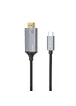 Переходник Hoco UA13 Type-C to HDMI (1.8М) Черный