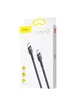 Дата кабель Baseus Cafule Type-C to Type-C Cable PD 2.0 60W (2m) (CATKLF-H) Черный / Серый
