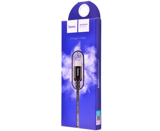 Дата кабель Hoco X14 Times Speed USB to Type-C (1m) Черный