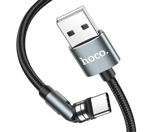 Дата кабель Hoco U94 "Universal magnetic" Type-C (1.2 m) Черный